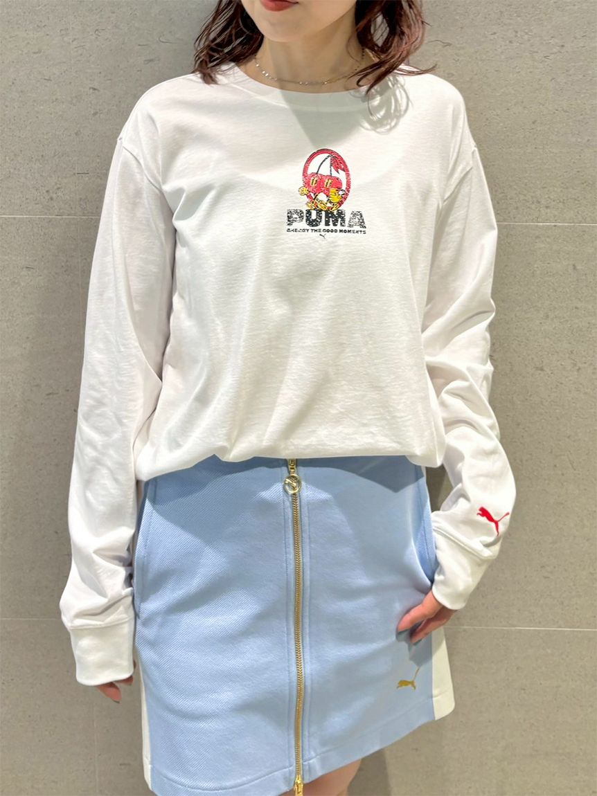 LILY BROWN×PUMA】バリエプリントロングスリーブTシャツ(Tシャツ