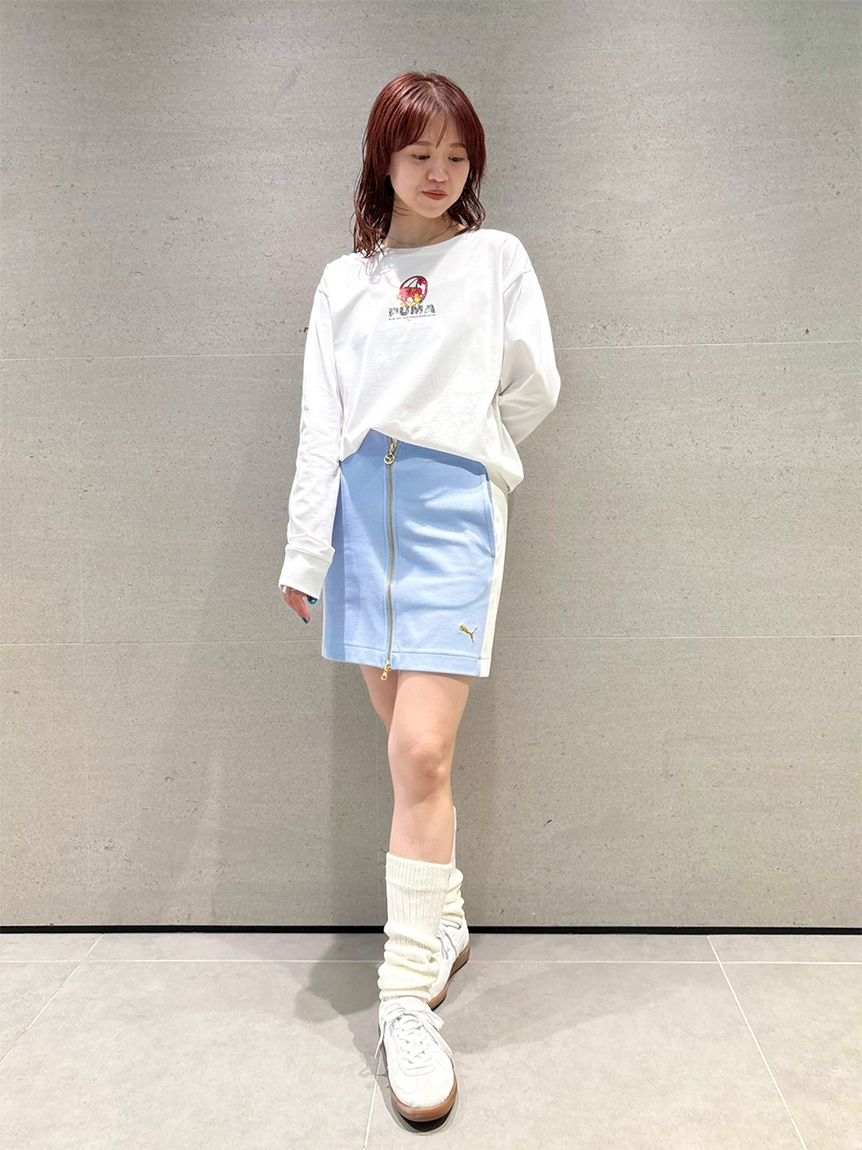 LILY BROWN×PUMA】バリエプリントロングスリーブTシャツ(Tシャツ