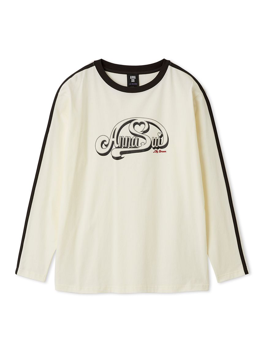 LILY BROWN ×ANNA SUI】サイドラインロンT(Tシャツ・カットソー