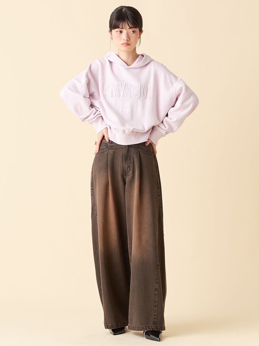 LILY BROWN ×ANNA SUI】ロゴフーディー(スウェット・トレーナー
