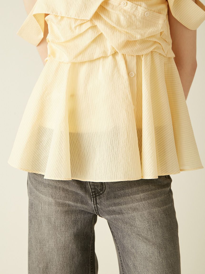 レイヤードカットトップス(Tシャツ・カットソー)｜トップス｜LILY