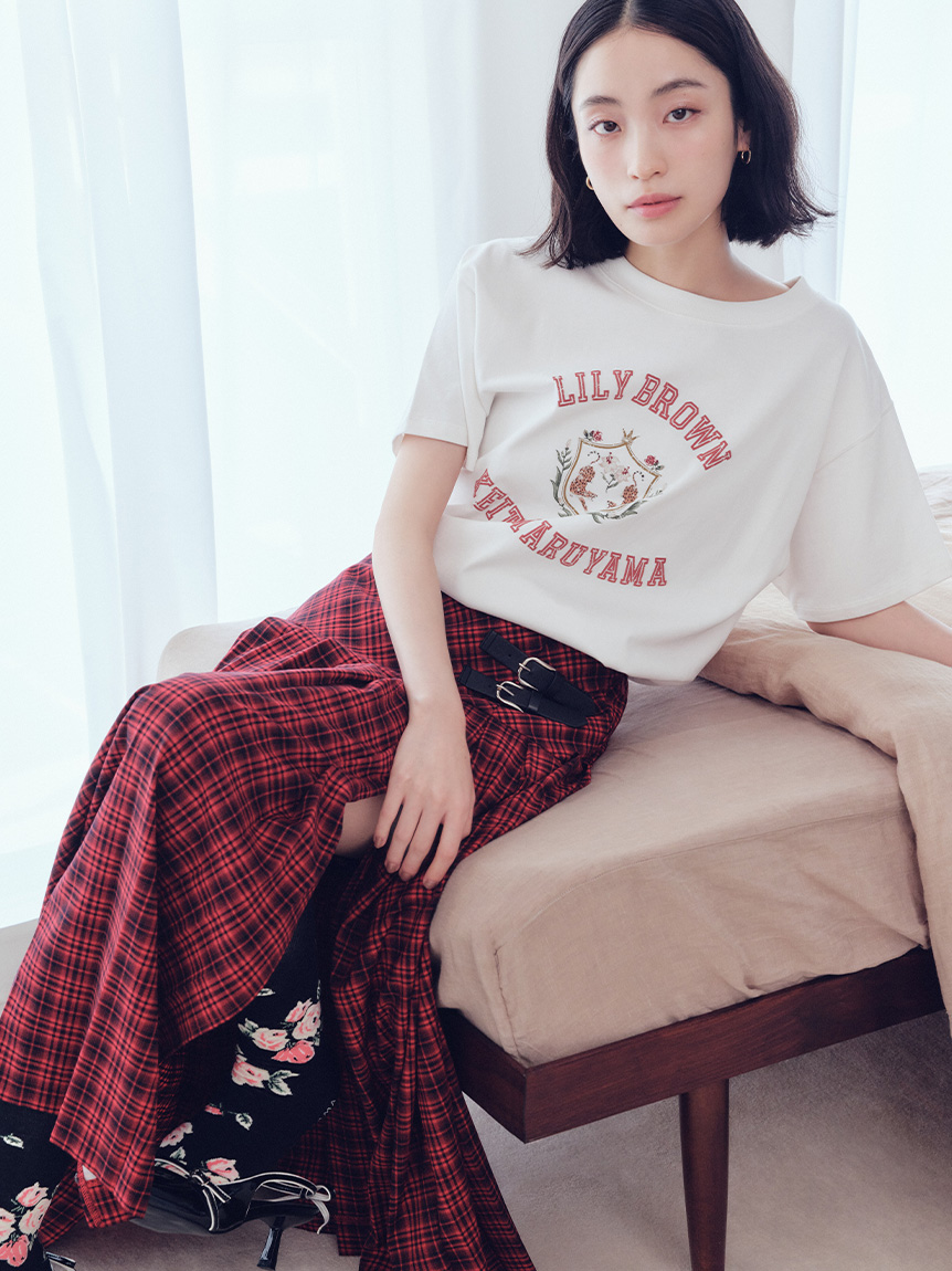 LILY BROWN×KEITA MARUYAMA】バリエーショングラフィックTシャツ