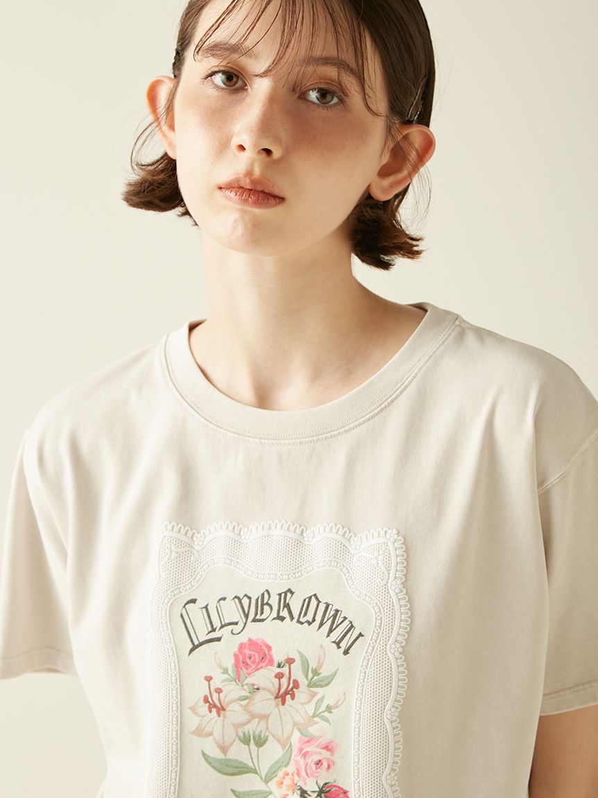 LILY BROWN×KEITA MARUYAMA】バリエーショングラフィックTシャツ