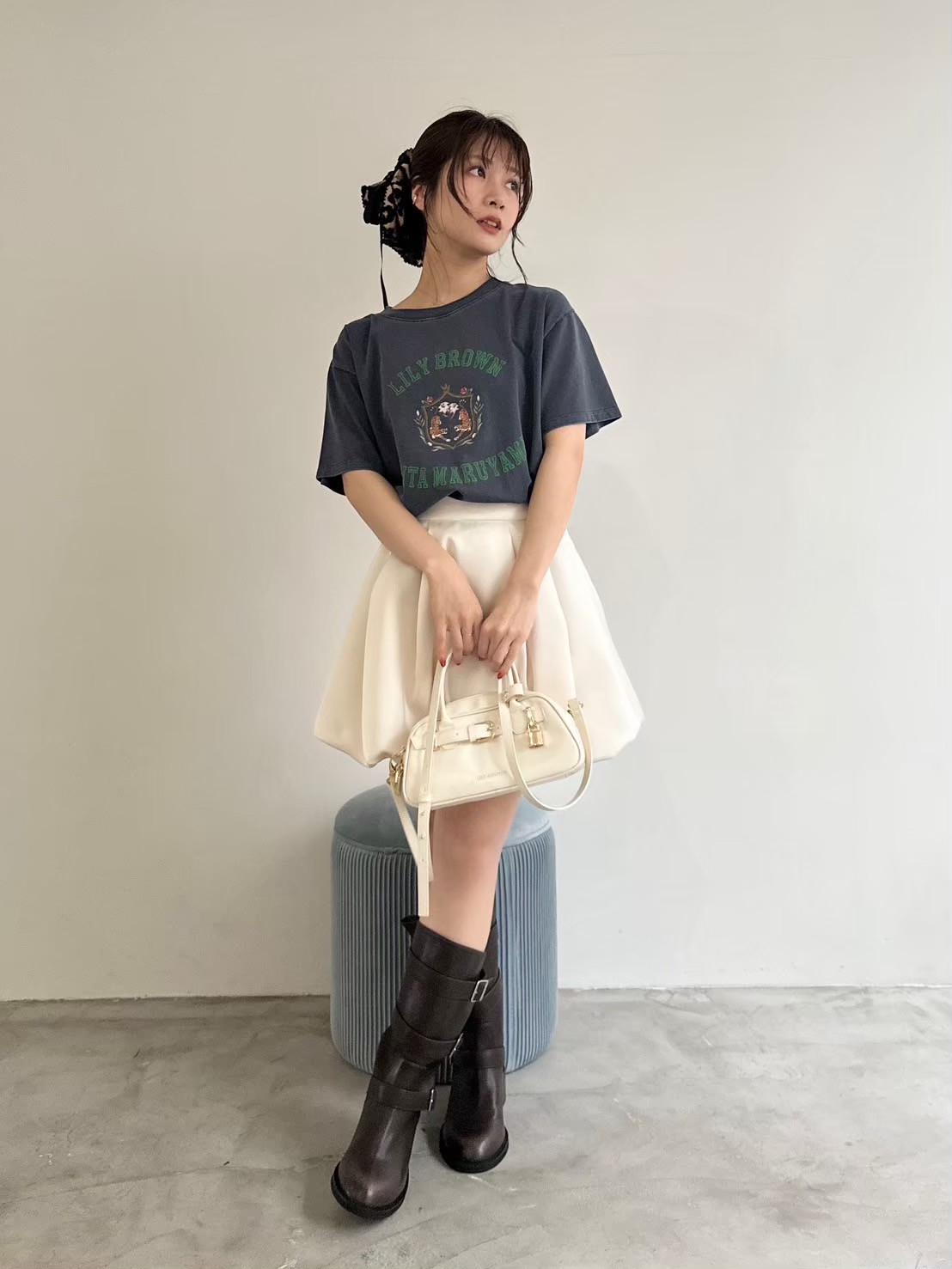 LILY BROWN×KEITA MARUYAMA】バリエーショングラフィックTシャツ