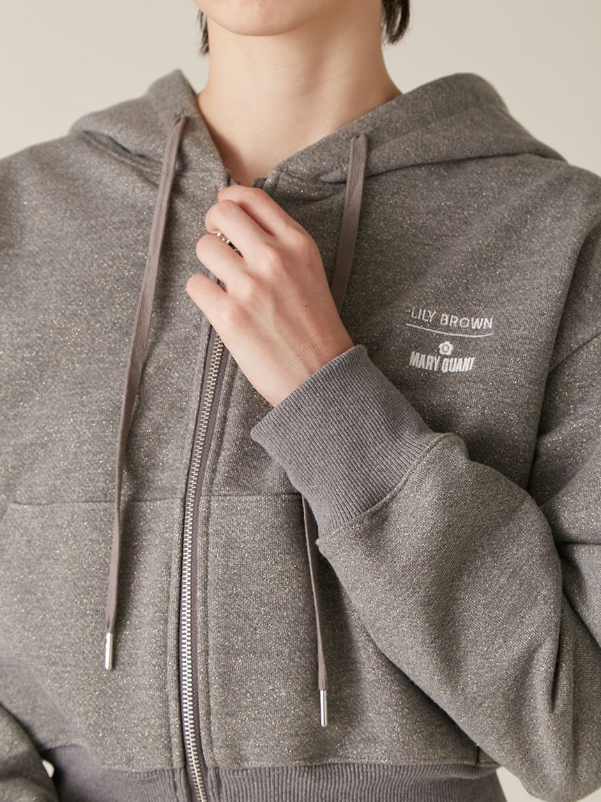 LILY BROWN×MARY QUANT】スウェットパーカー(Hearts2Hearts着用