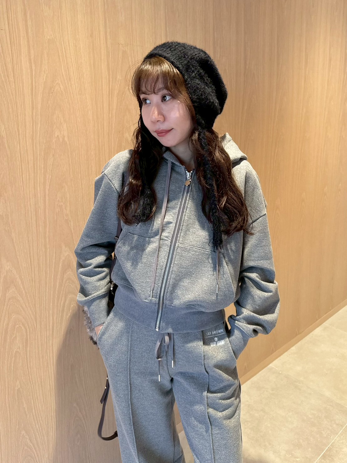 LILY BROWN×MARY QUANT】スウェットパーカー(Hearts2Hearts着用