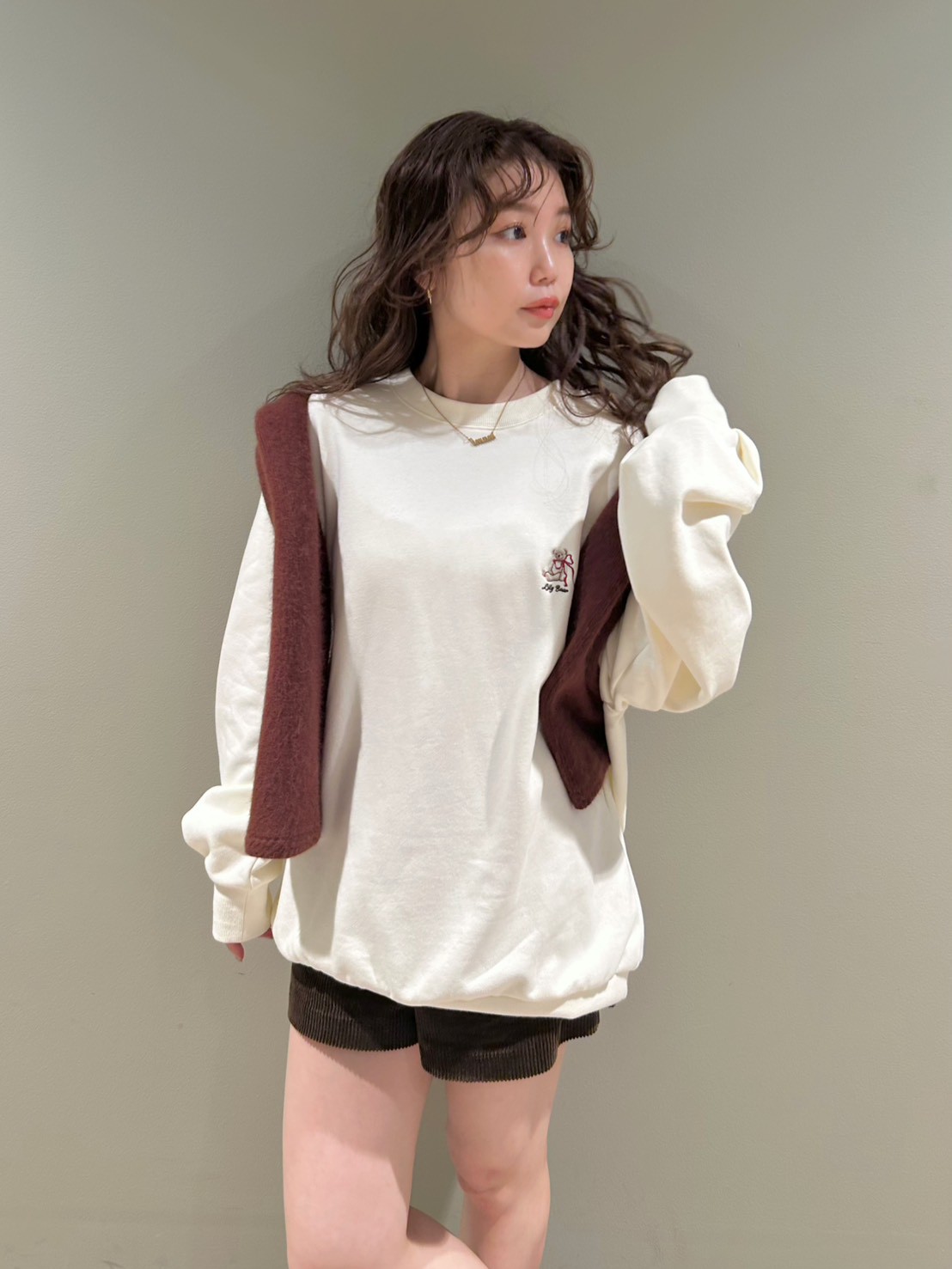 Lily Bearリボンスウェット(スウェット・トレーナー)｜トップス｜LILY