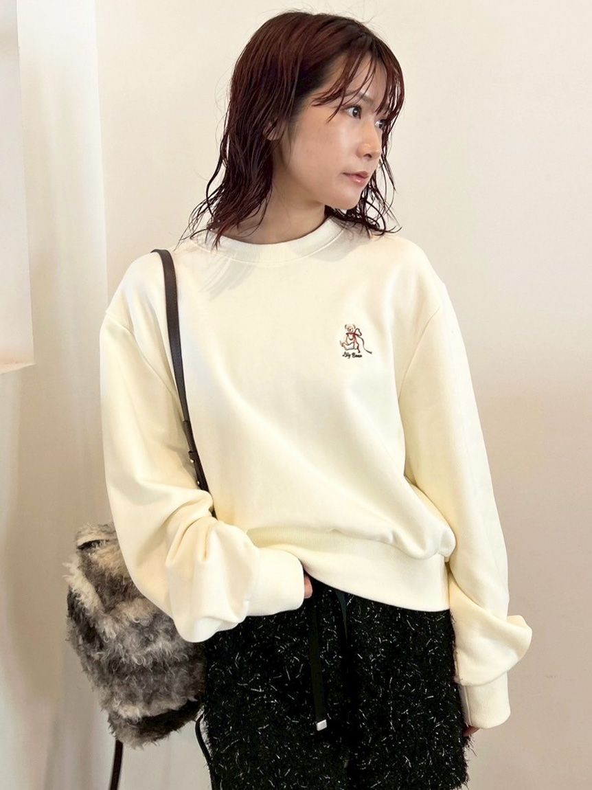 Lily Bearリボンスウェット(スウェット・トレーナー)｜トップス｜LILY
