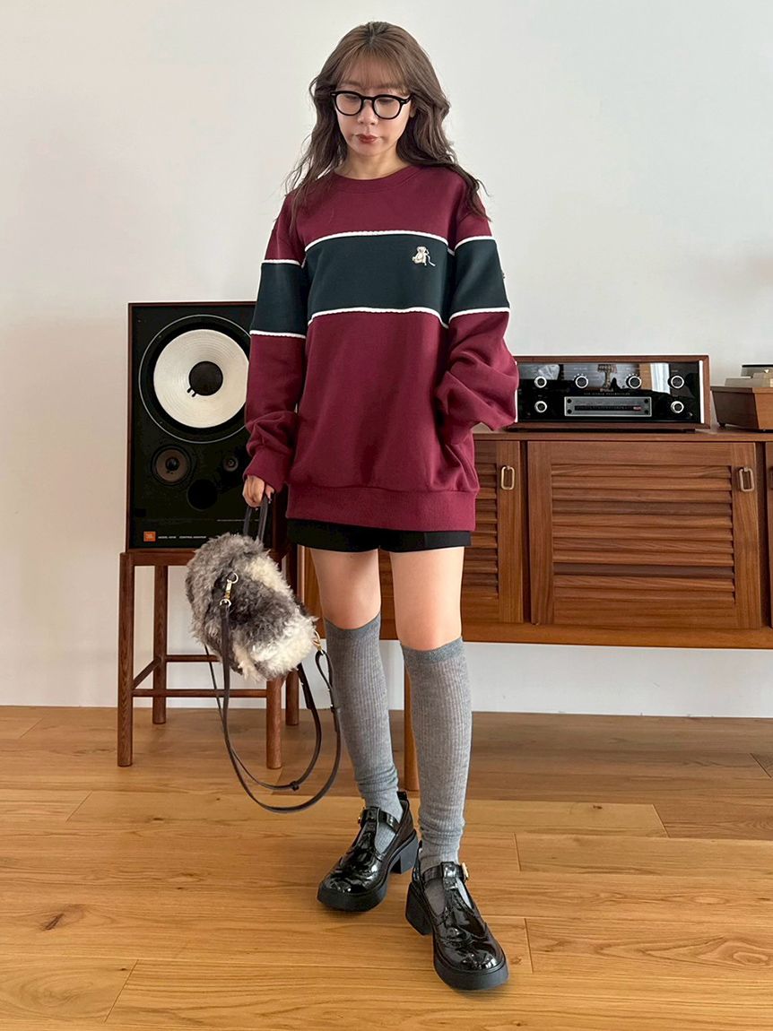 Lily Bearリボンスウェット(スウェット・トレーナー)｜トップス｜LILY