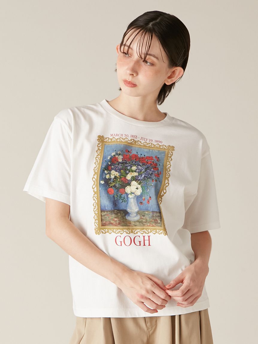 LilyBrown  異素材スリーブTシャツ❤️ love letter ロングスリーブTシャツ(Tシャツ・カットソー)｜トップス