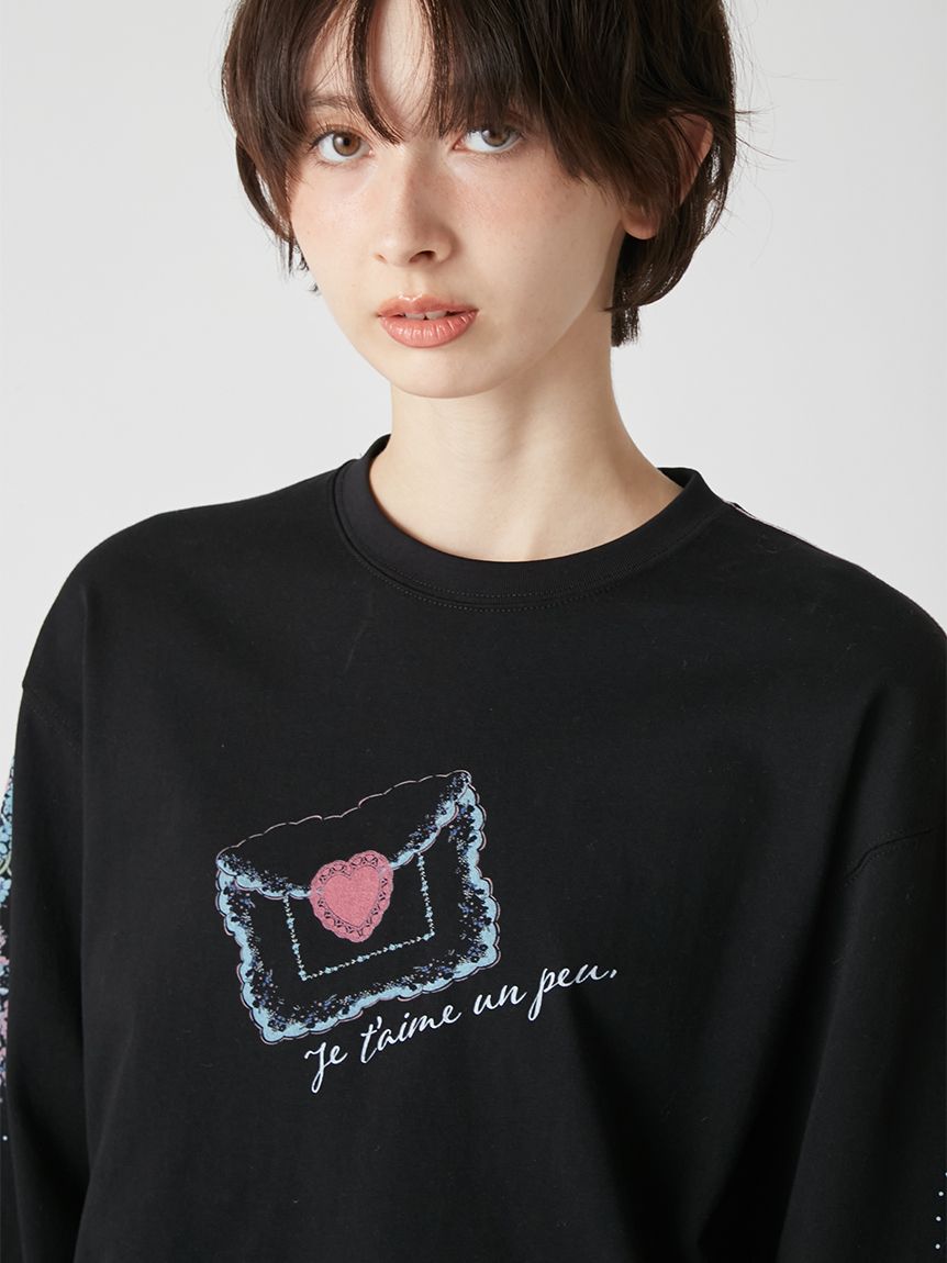 love letter ロングスリーブTシャツ(Tシャツ・カットソー)｜トップス
