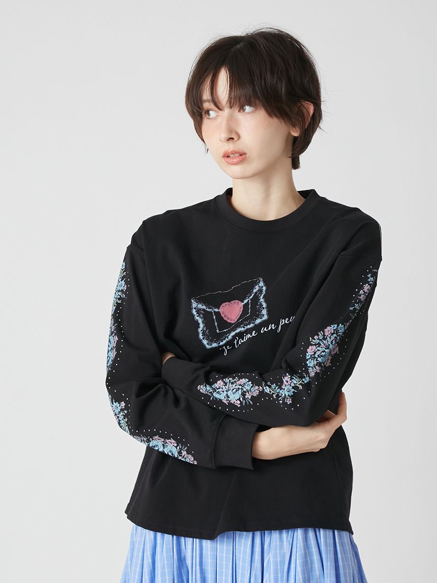 love letter ロングスリーブTシャツ(Tシャツ・カットソー)｜トップス