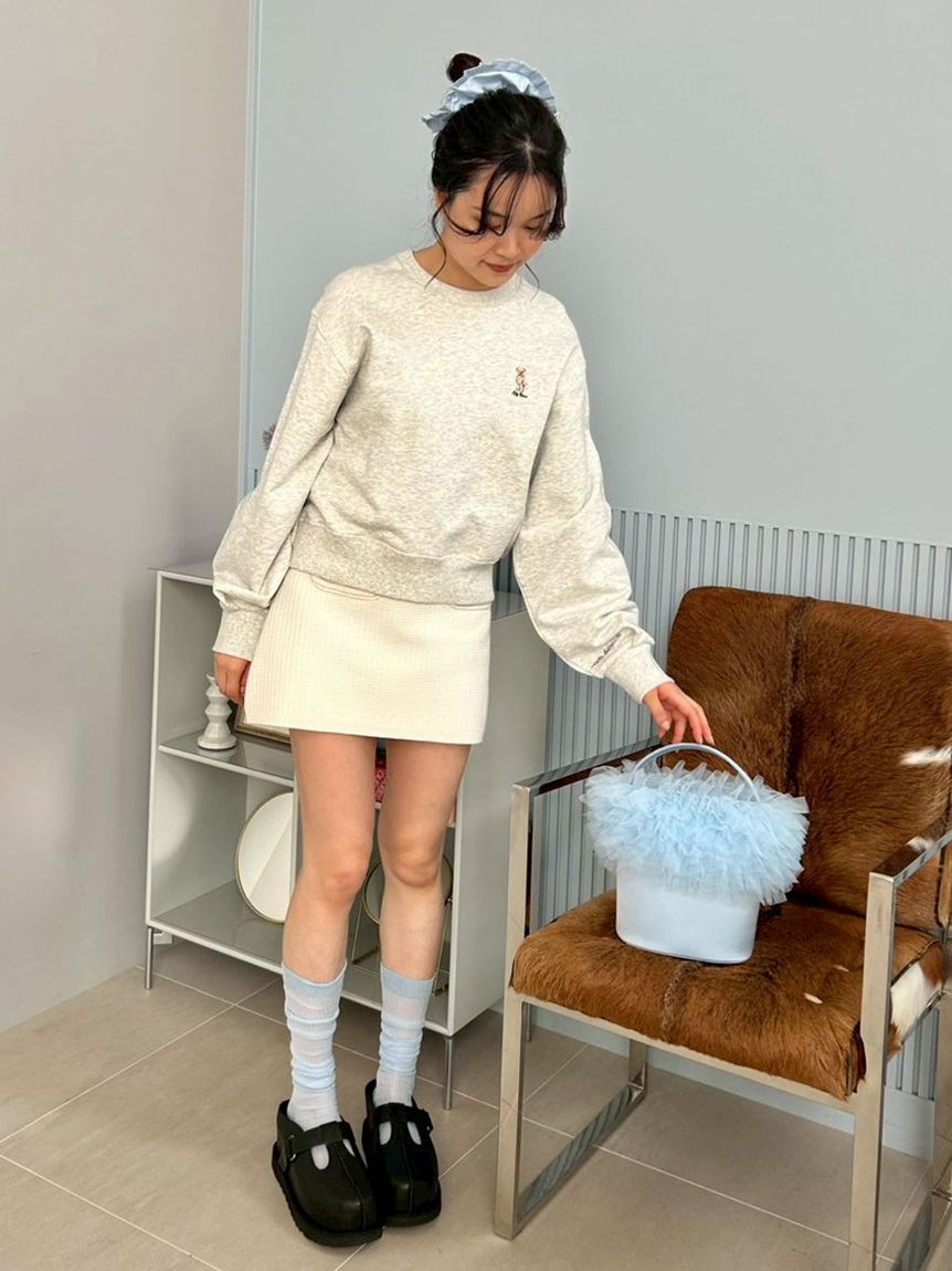 didiziziラブレタースウェット Lily Bearラブレターモチーフスウェット(スウェット・トレーナー