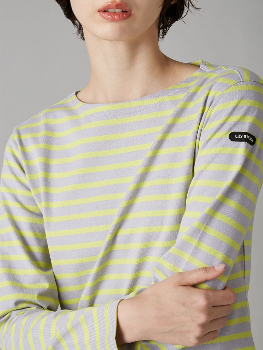 フレンチボーダーカットチュニック(Tシャツ・カットソー)｜トップス