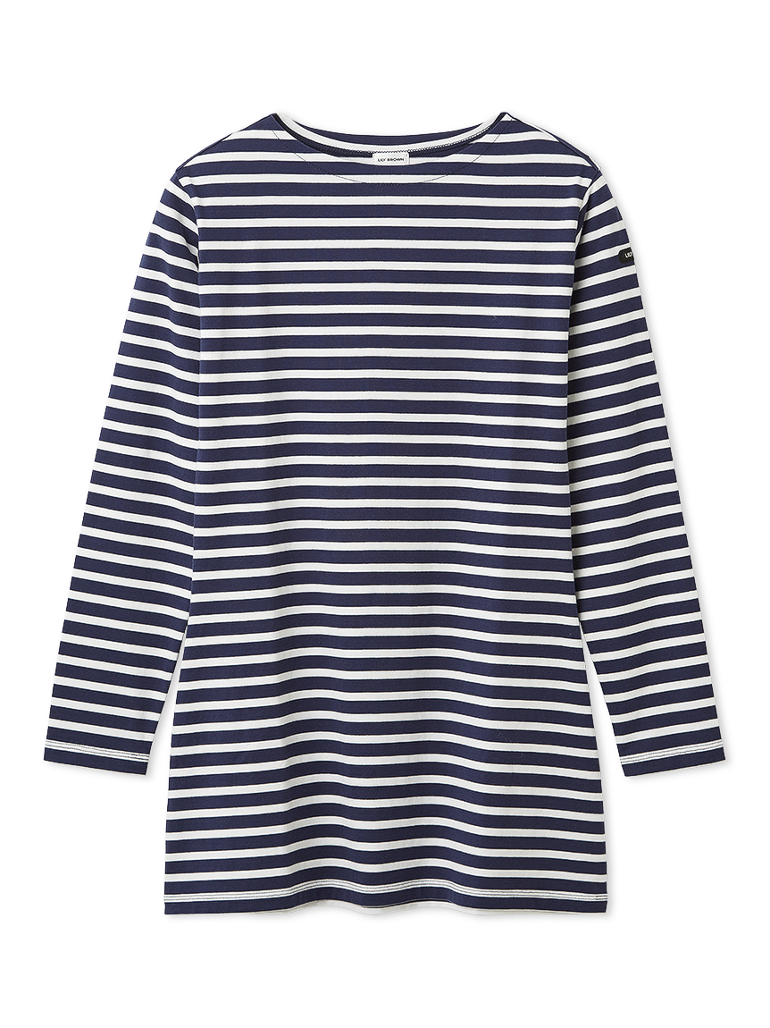 フレンチボーダーカットチュニック(Tシャツ・カットソー)｜トップス