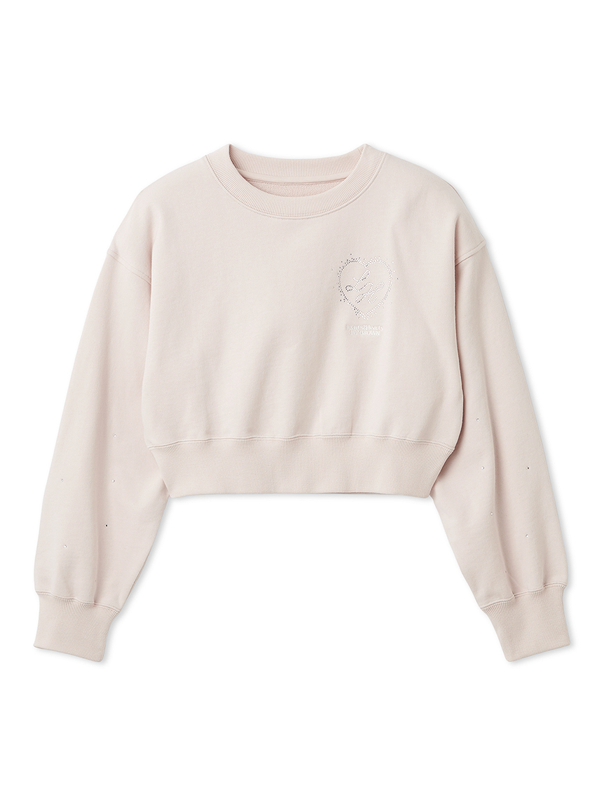 LILY BROWN×Hearts2Hearts】コラボレーションビジューロゴスウェット