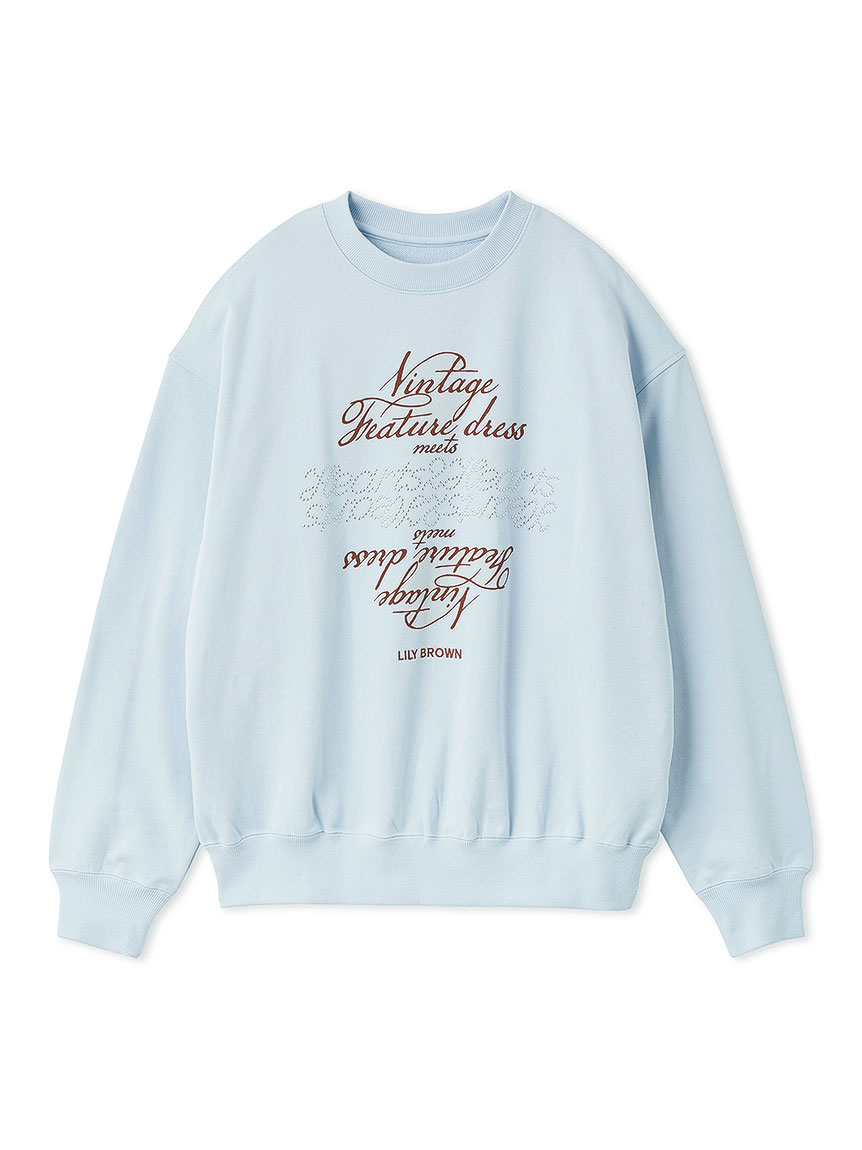 Hearts2Hearts LILY BROWN スウェット グレー 新品未使用 LILY BROWN】『Hearts2Hearts』との初コラボレーションアイテムが発売