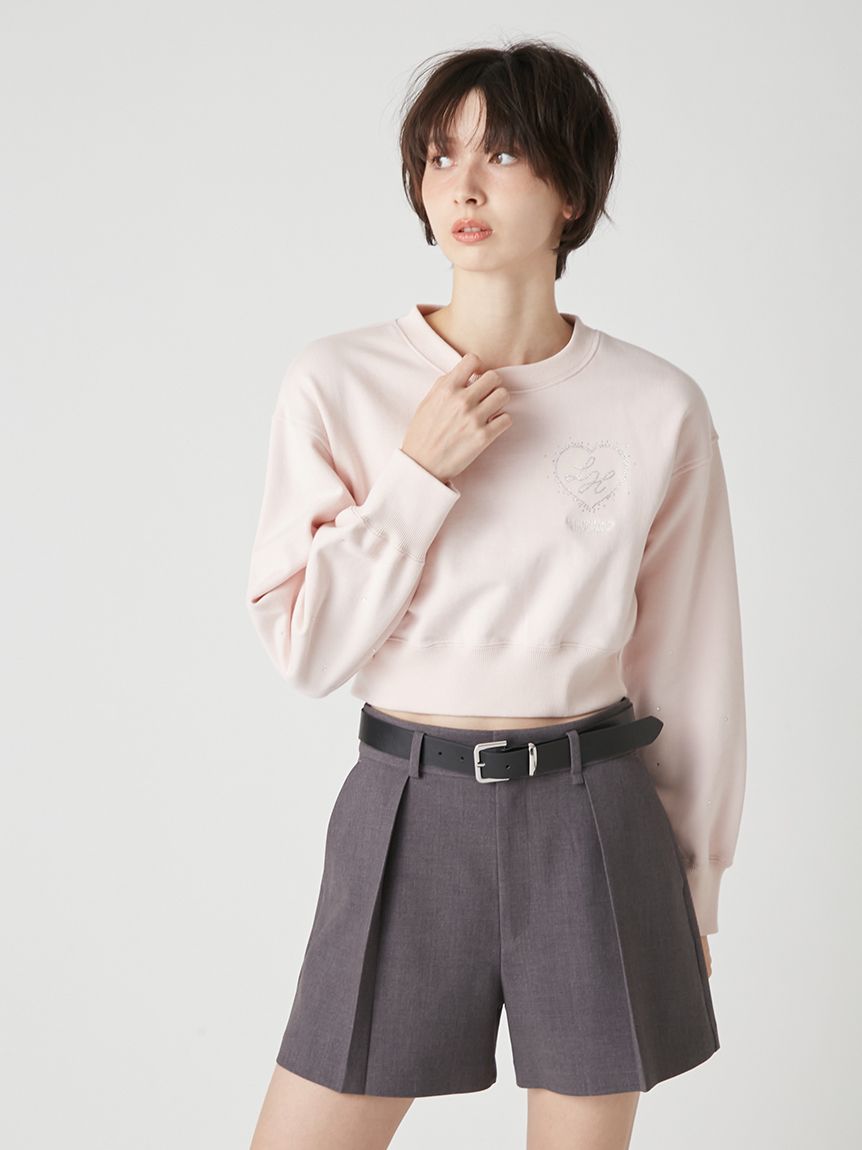 Hearts2Hearts LILY BROWN スウェット グレー 新品未使用 LILY BROWN】『Hearts2Hearts』との初コラボレーションアイテムが発売