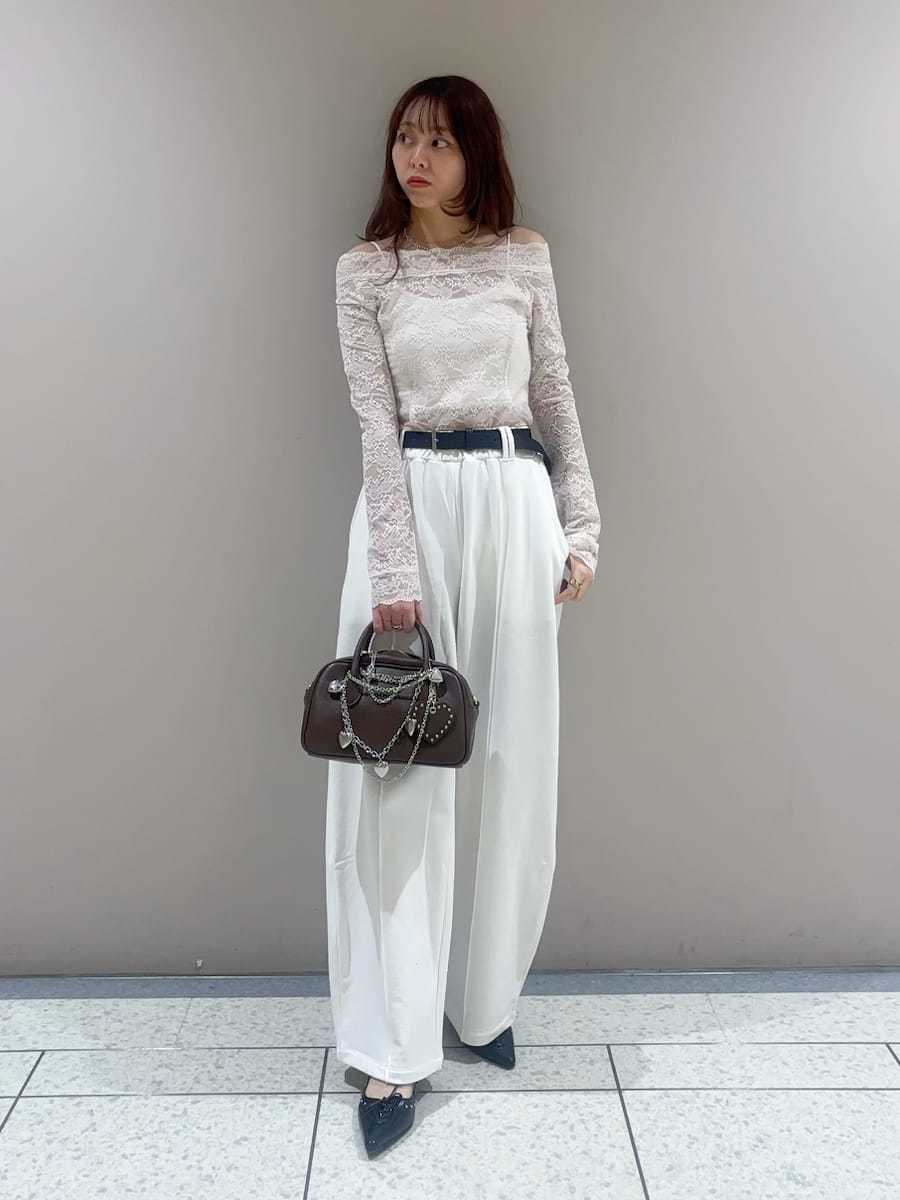 リリーブラウン♡人気レーストップス レースフーディートップス(Tシャツ・カットソー)｜トップス｜LILY