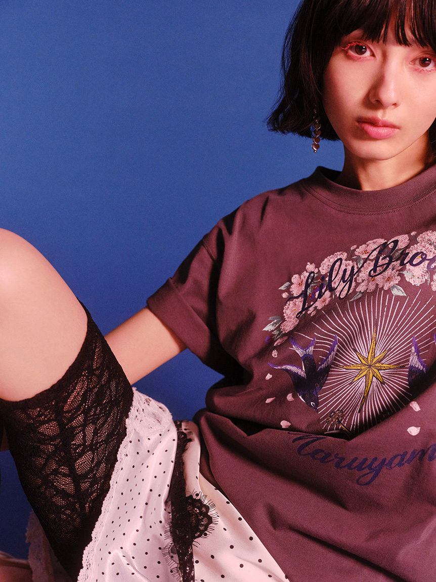 LILY BROWN×KEITA MARUYAMA】グラフィックTシャツ(Tシャツ・カットソー