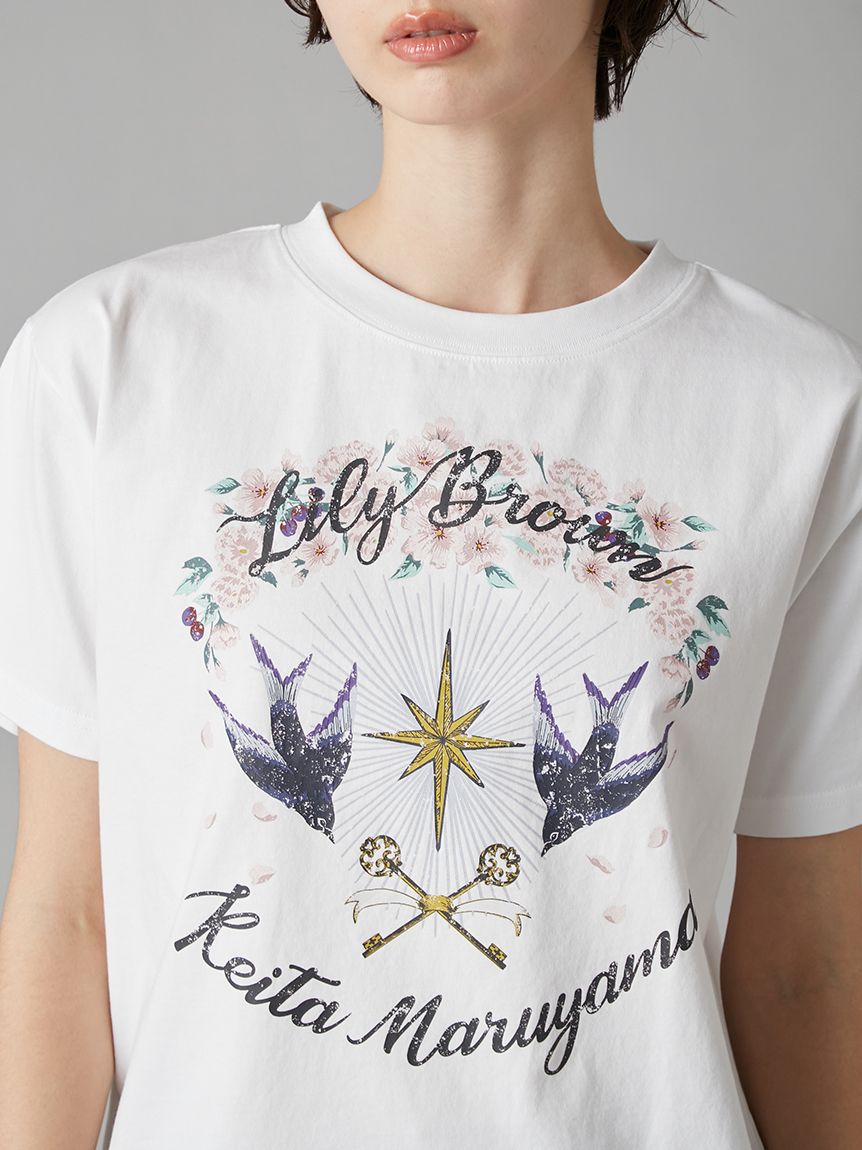 LILY BROWN×KEITA MARUYAMA】グラフィックTシャツ(Tシャツ・カットソー