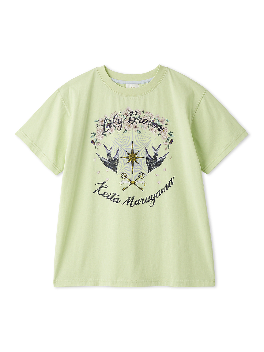 LILY BROWN KEITA MARUYAMA グラフィック Tシャツ LILY BROWN×KEITA MARUYAMA】グラフィックTシャツ(Tシャツ・カットソー