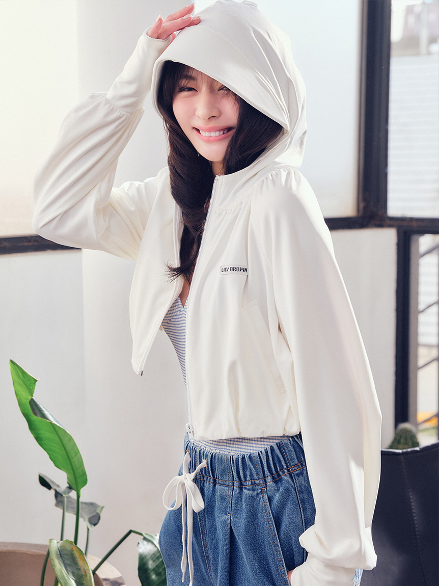 オフィシャル・MASHSTORE限定】【UVカット】サンガード付きラッシュ