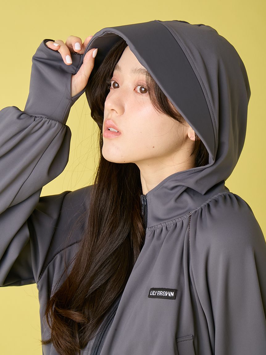 オフィシャル・MASHSTORE限定】【UVカット】サンガード付きラッシュ