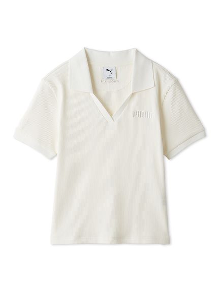 LILY BROWN×PUMA】リブポロシャツ(Tシャツ・カットソー)｜トップス
