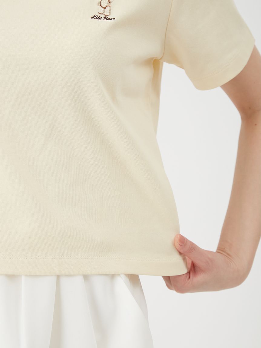 Lily Bear】コンパクトTシャツ(接触冷感)(Tシャツ・カットソー