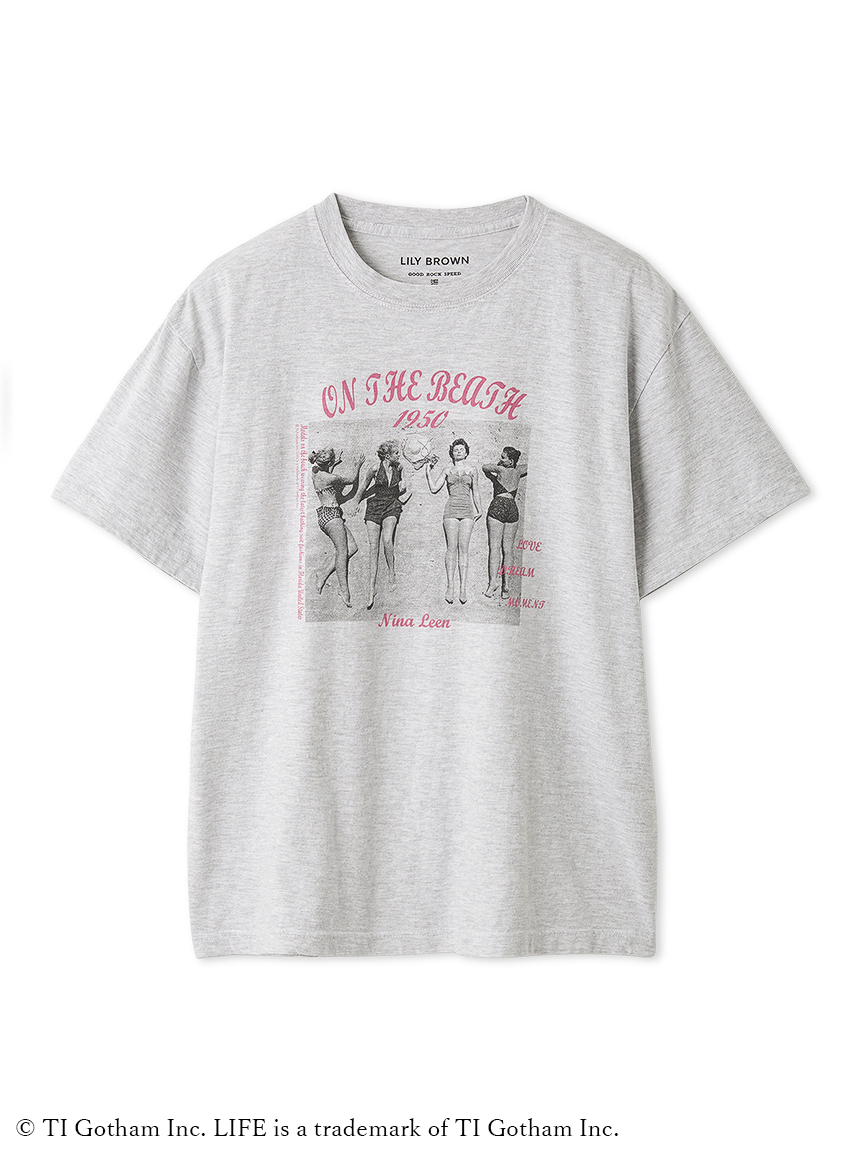 LILY BROWN×GOOD ROCK SPEED×LIFE PC】Beach Tシャツ(Tシャツ