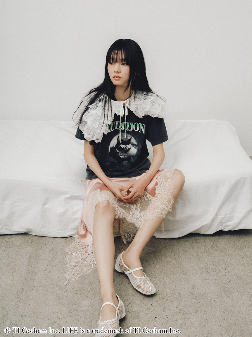 LILY BROWN×GOOD ROCK SPEED×LIFE PC】Cat Tシャツ(Tシャツ