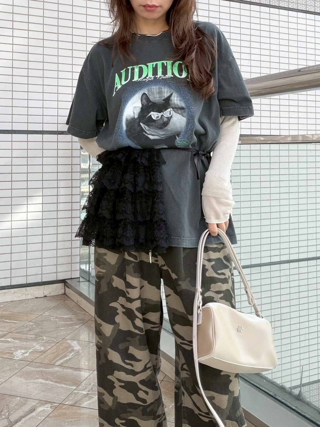 LILY BROWN×GOOD ROCK SPEED×LIFE PC】Cat Tシャツ(Tシャツ
