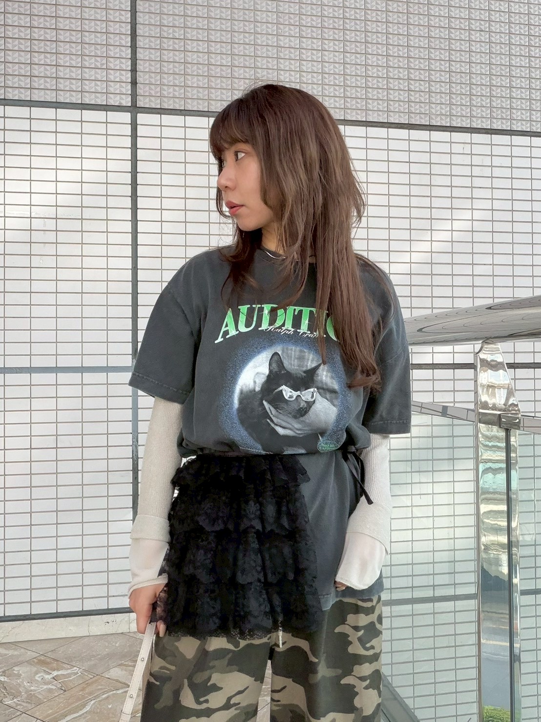 LILY BROWN×GOOD ROCK SPEED×LIFE PC】Cat Tシャツ(Tシャツ