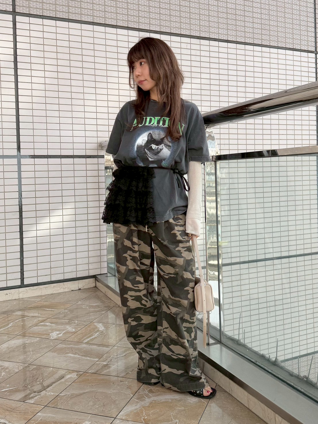 LILY BROWN×GOOD ROCK SPEED×LIFE PC】Cat Tシャツ(Tシャツ