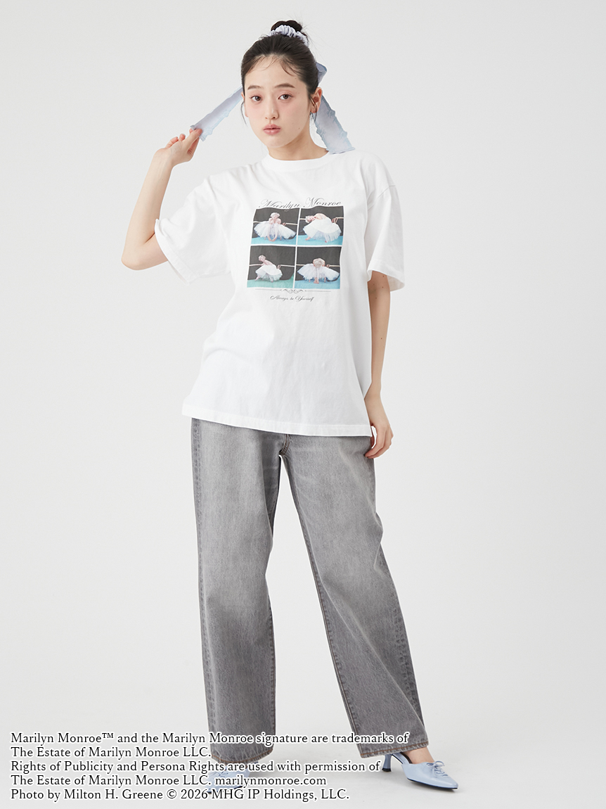 LILY BROWN×GOOD ROCK SPEED×Marilyn Monroe】コラージュフォトTシャツ