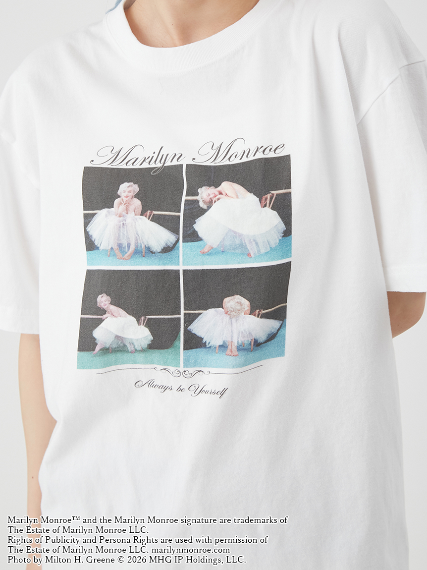 LILY BROWN×GOOD ROCK SPEED×Marilyn Monroe】コラージュフォトTシャツ
