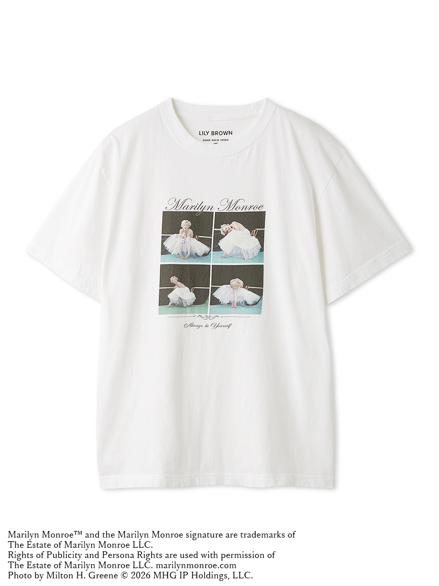 LILY BROWN×GOOD ROCK SPEED×Marilyn Monroe】コラージュフォトTシャツ