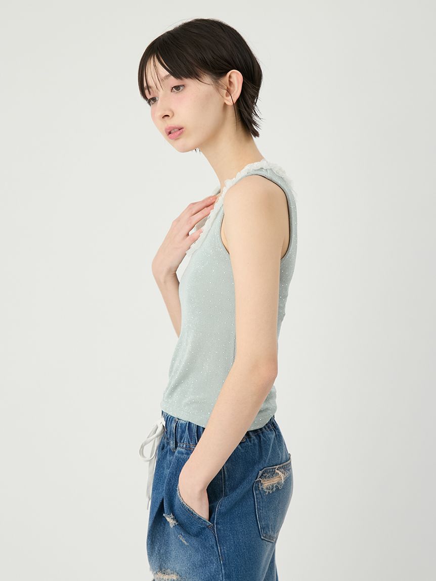 ballsey　レースタンクトップ Ballsey（ボールジィ） トゥモローランド BALLSEY TOMORROWLAND ニット