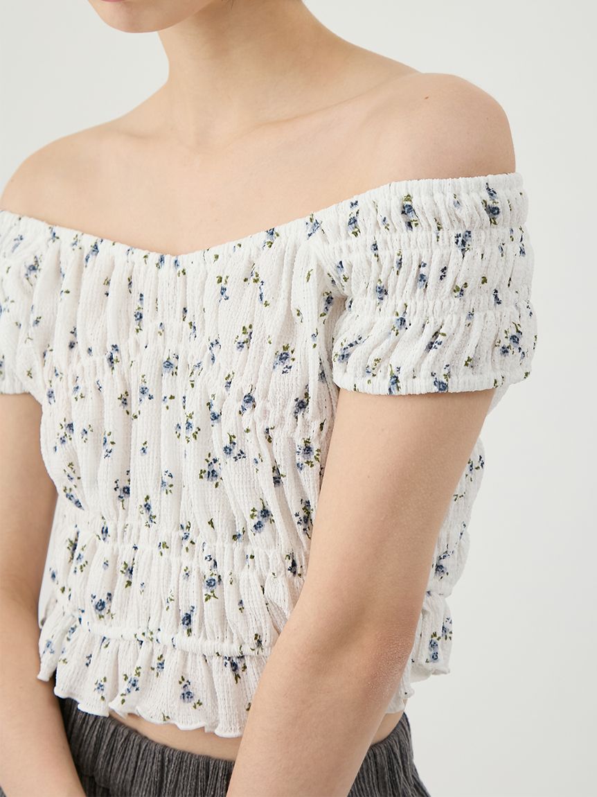 シャーリングカットトップス(Tシャツ・カットソー)｜TOPS｜LILY BROWN