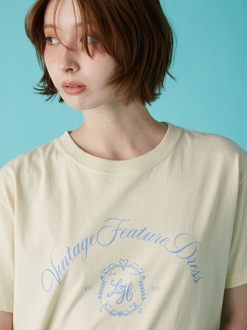 LILY BROWN×Hearts2Hearts】エンブレムロゴTシャツ(Tシャツ