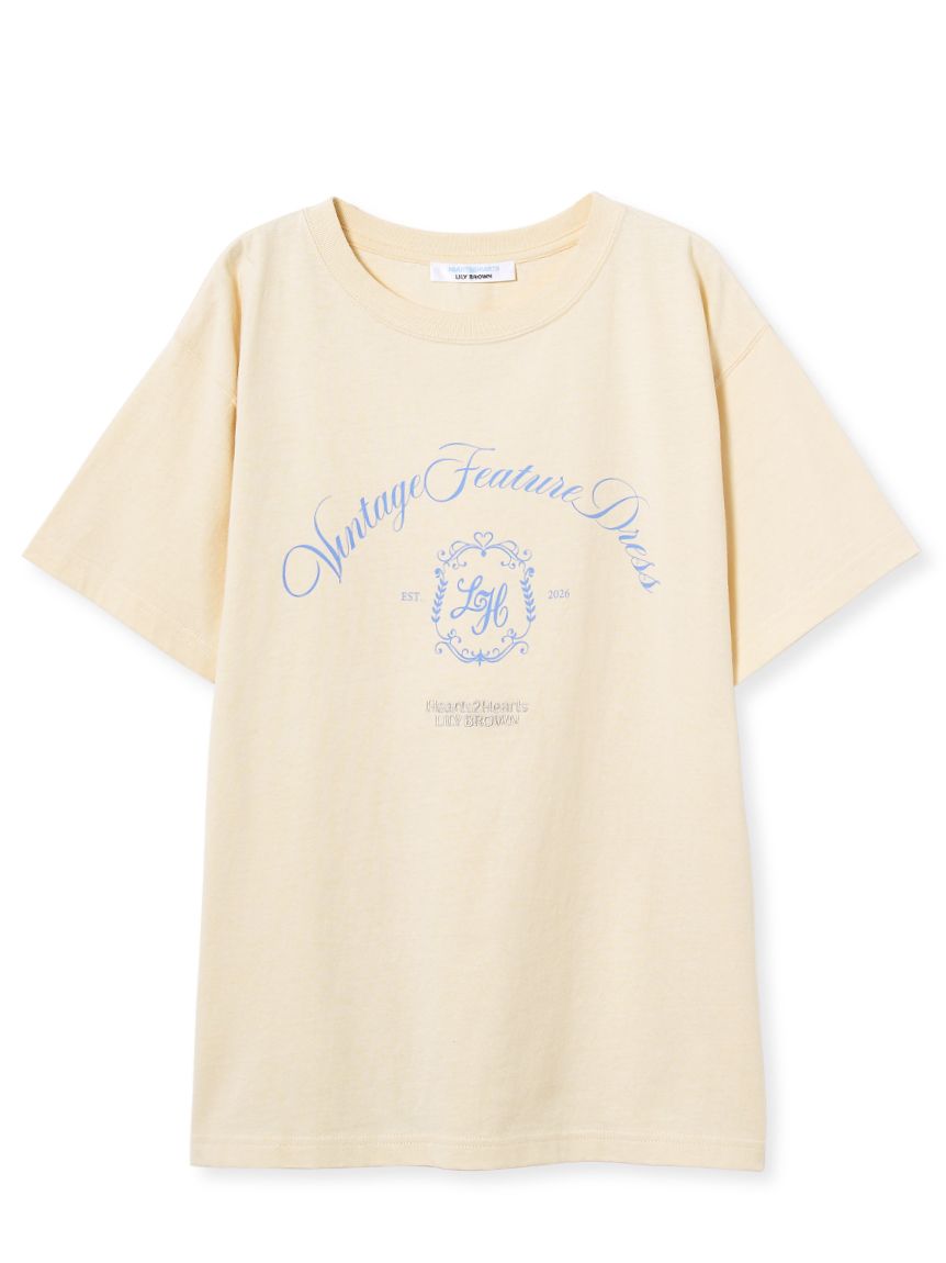LILY BROWN×Hearts2Hearts】エンブレムロゴTシャツ(Tシャツ