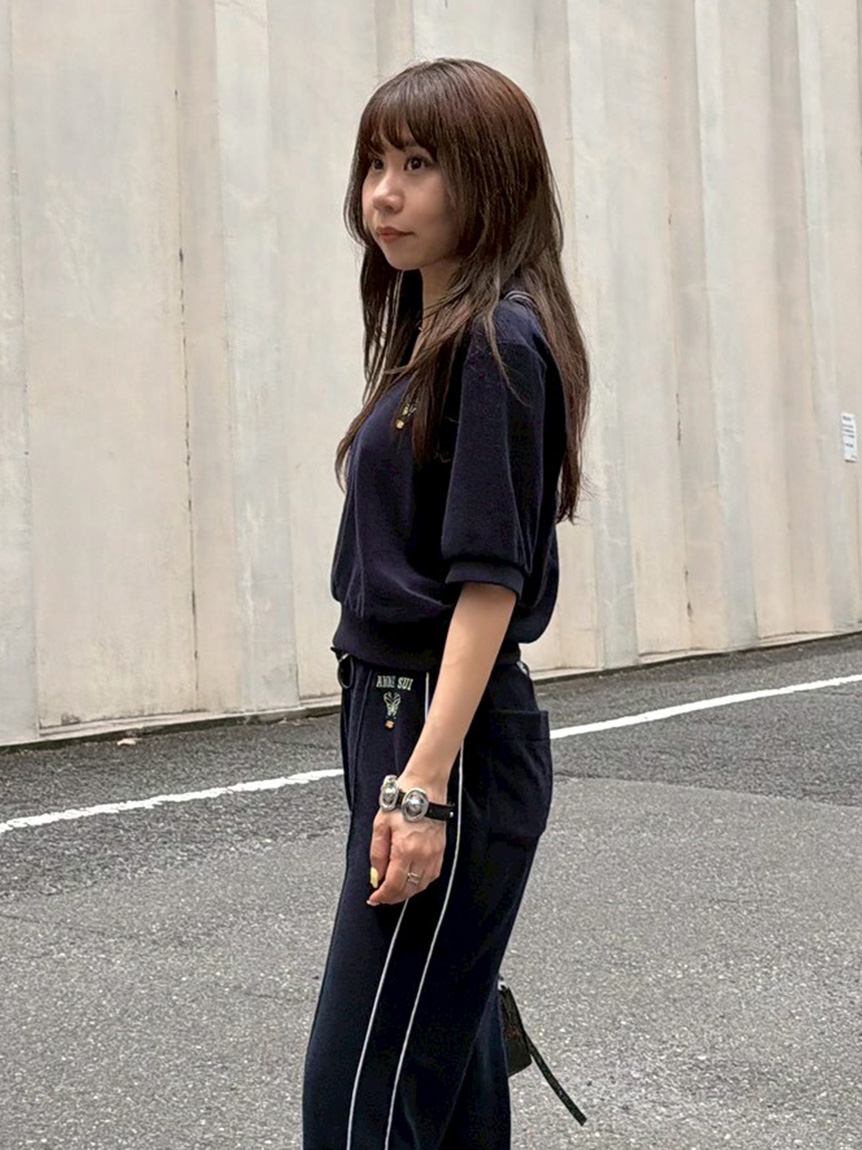 LILY BROWN×ANNA SUI】パイルポロトップス(Tシャツ・カットソー)｜TOPS