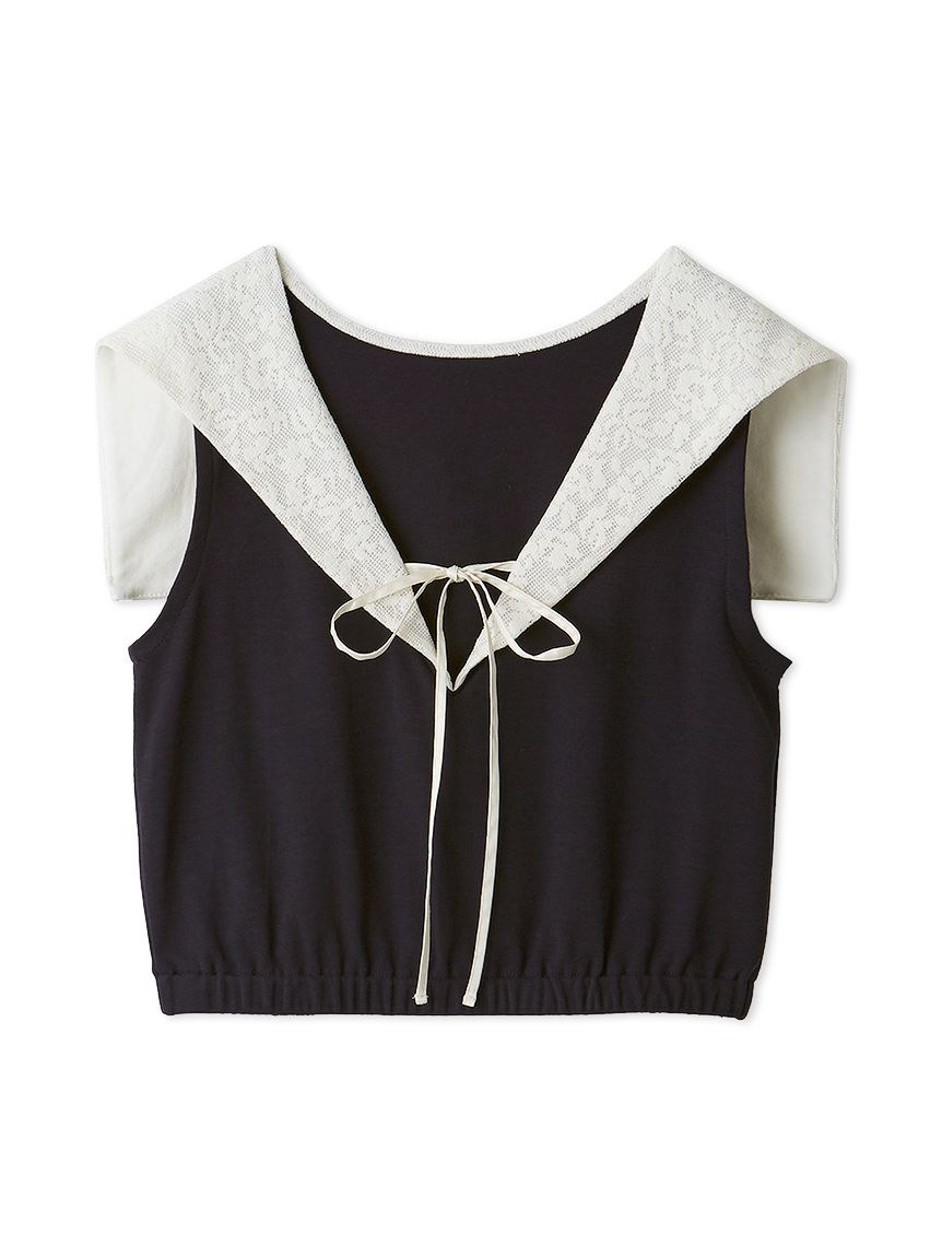 2wayセーラーカラートップス(Tシャツ・カットソー)｜トップス｜LILY