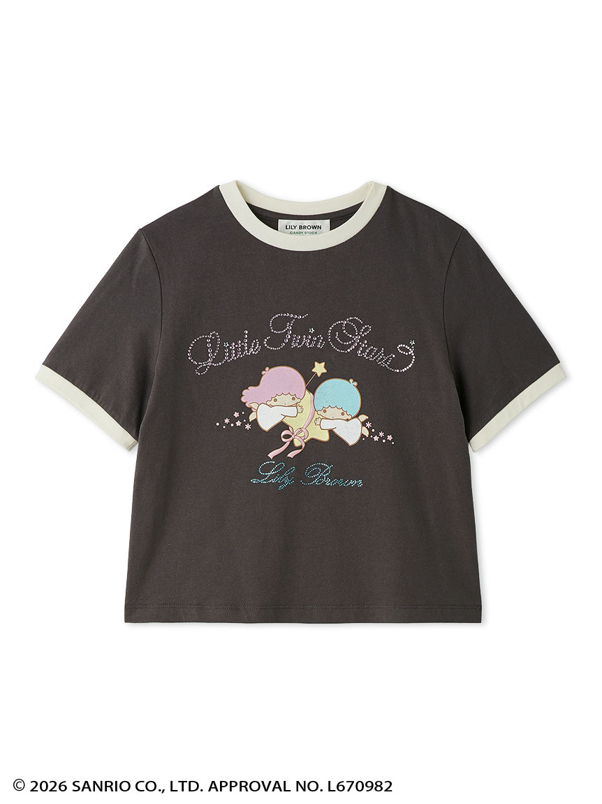 リトルツインスターズ（キキ＆ララ）】ビジューTシャツ(Tシャツ