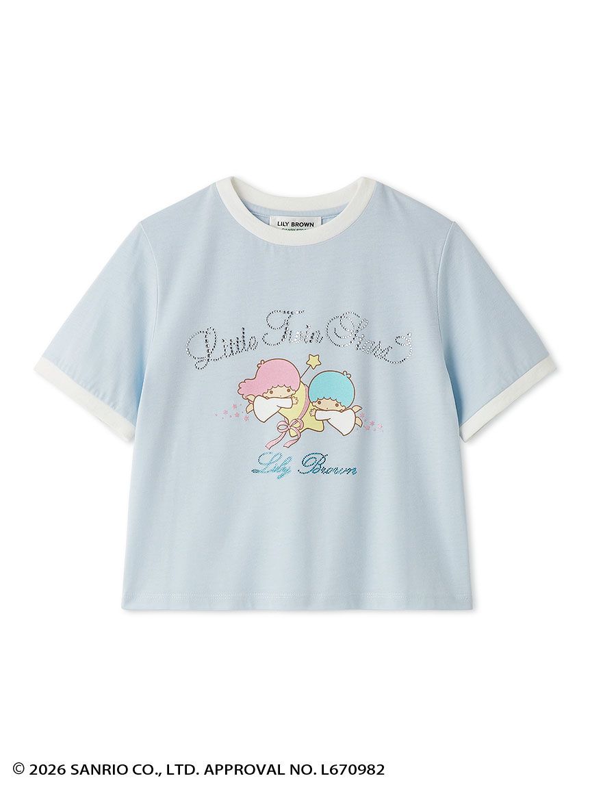リトルツインスターズ（キキ＆ララ）】ビジューTシャツ