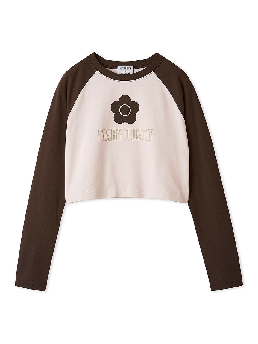 LILY BROWN×MARY QUANT】デイジープリントラグランロンT(Tシャツ