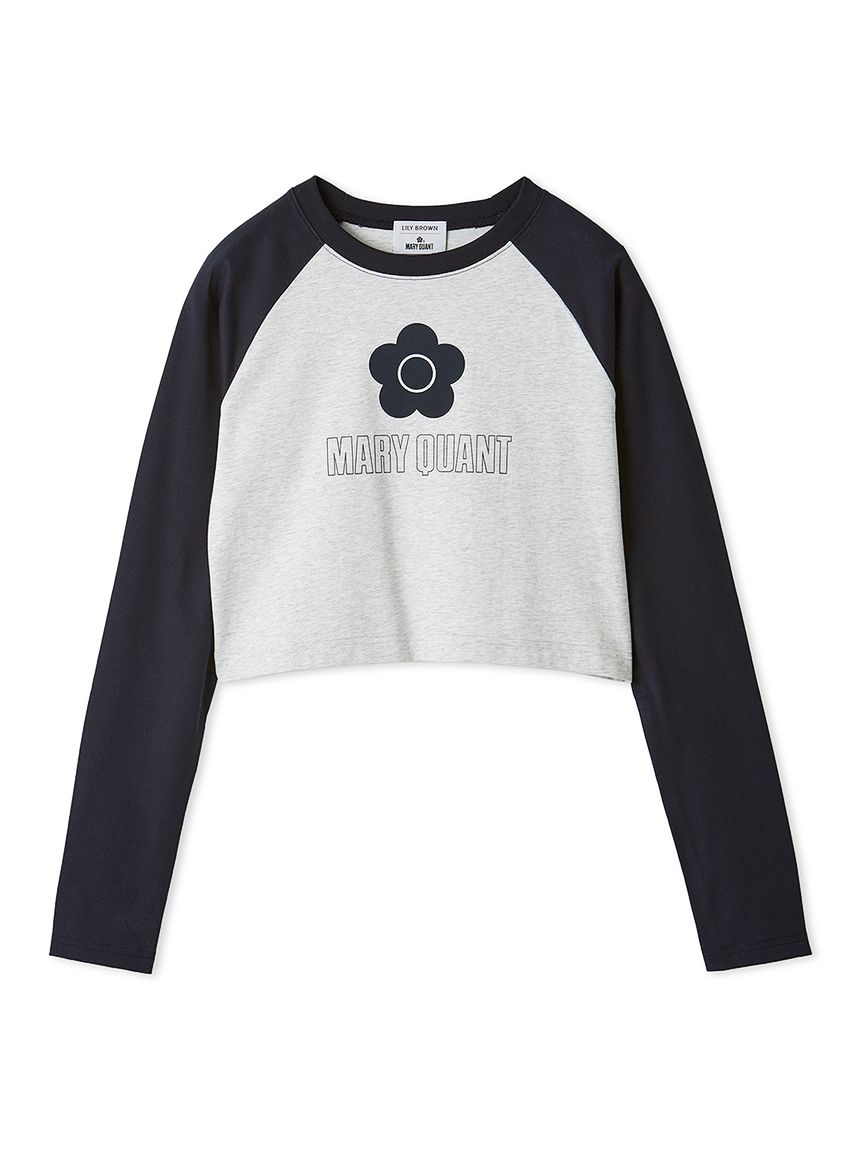 LILY BROWN×MARY QUANT】デイジープリントラグランロンT(Tシャツ