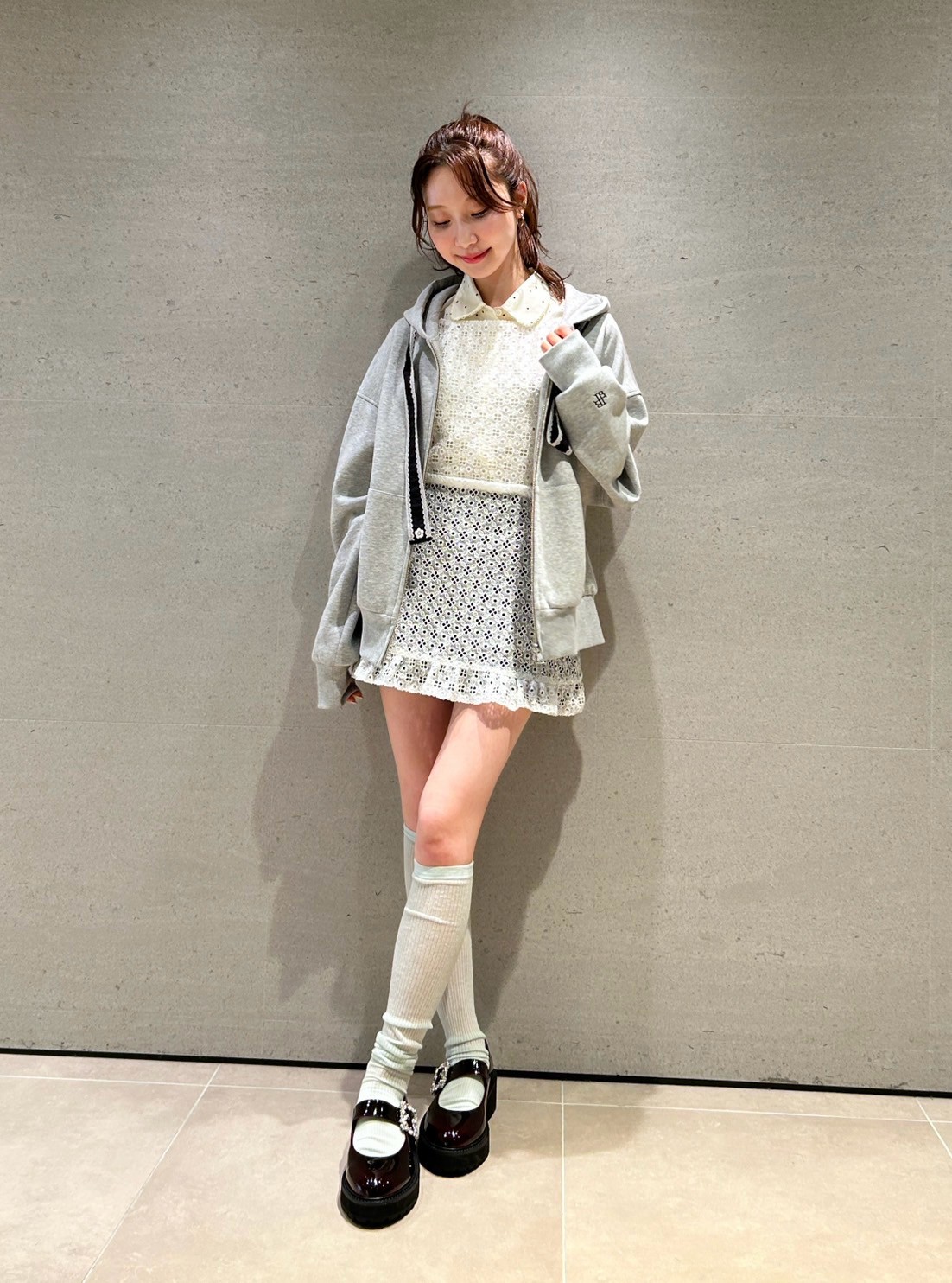 LILY BROWN×MARY QUANT】ジップフーディー(ブルゾン)｜アウター｜LILY