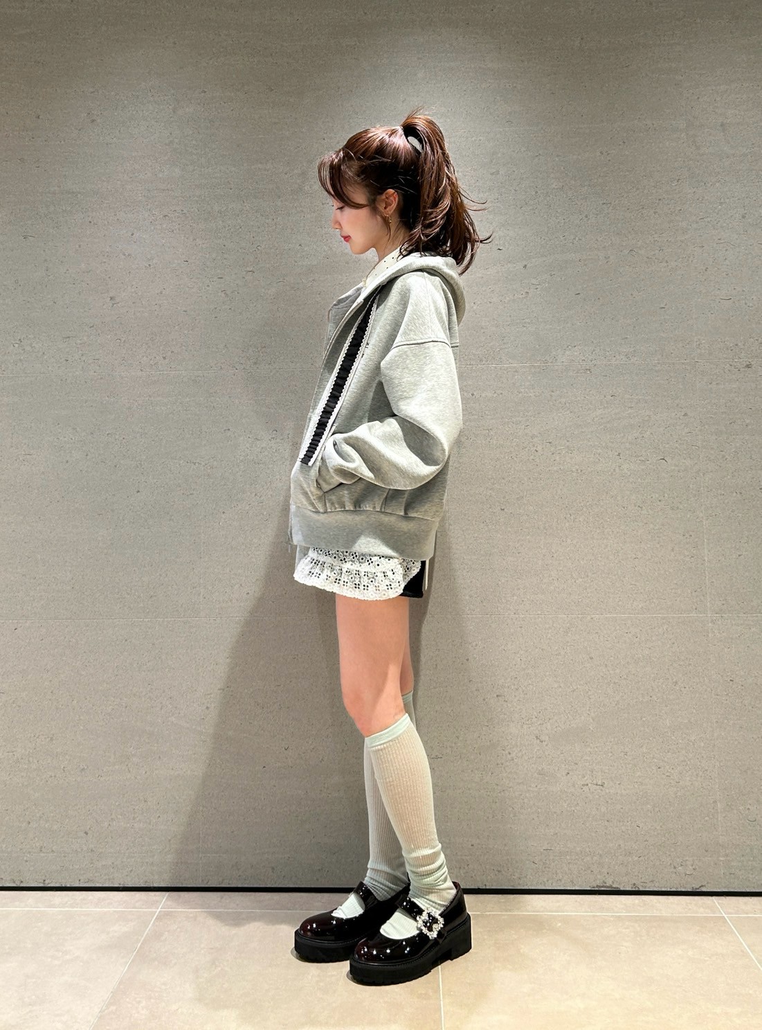 LILY BROWN×MARY QUANT】ジップフーディー(ブルゾン)｜アウター｜LILY